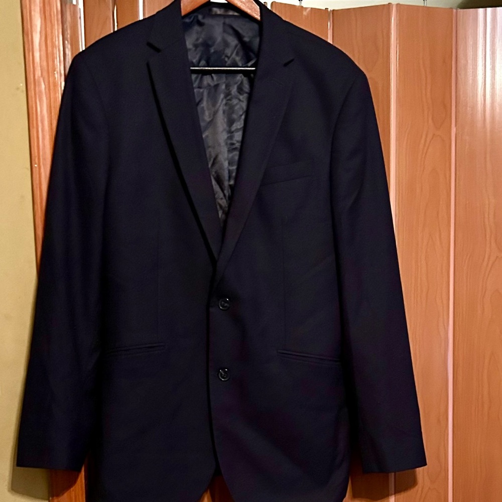Kenneth Cole Reaction Suit Jacket 40L Navy